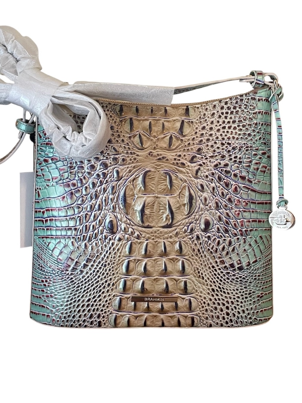BRAHMIN Katie Seltzer Ombre Crossbody NWT
